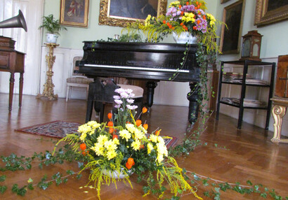 Der Altwiebersommer im Schloss, Sommer Blumenausstellung 2012