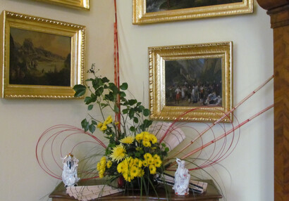 Camellias and Chrysanthemums, Spring flower exhibition 2015