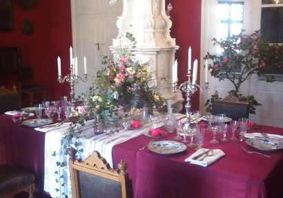 Kamelien und zerbrechliche Schönheit aus Glas,  Frühlingsblumenausstellung 2017